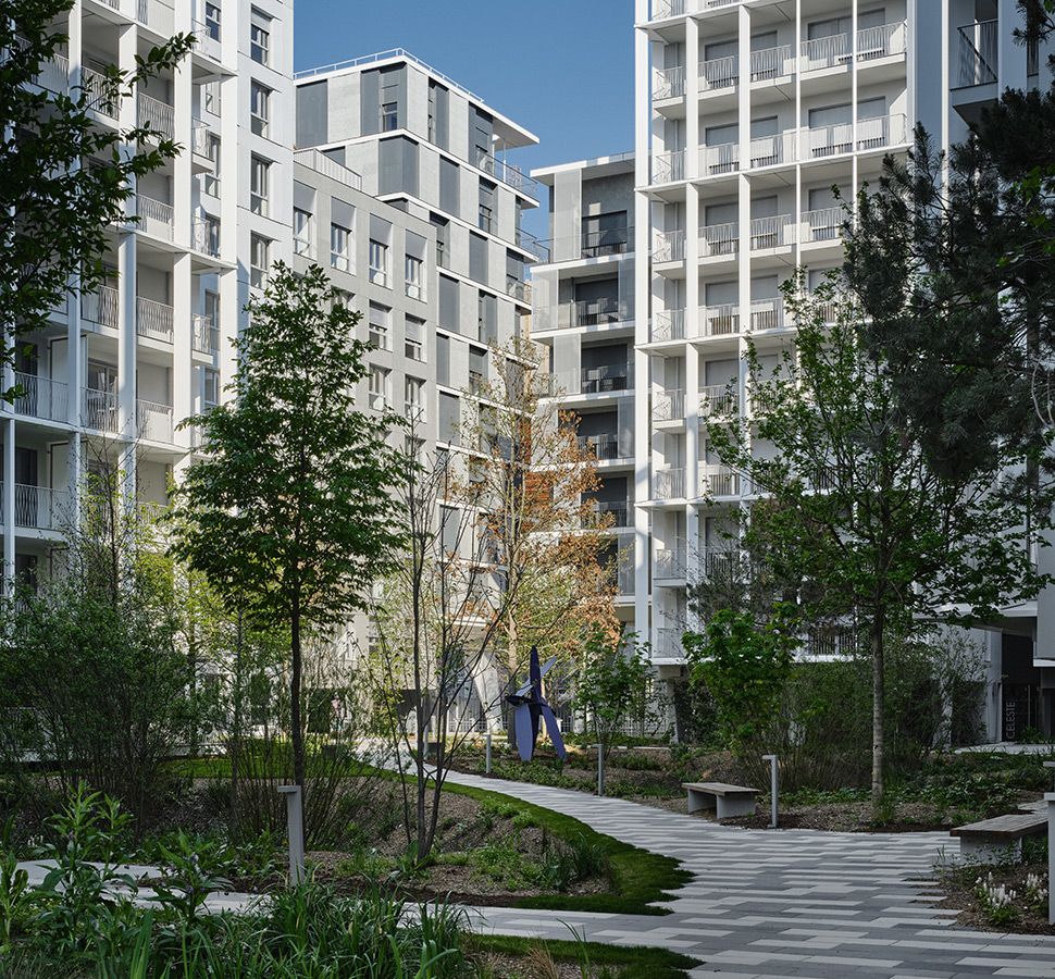 Architecture, Du Pont et Dupont - Logements à Clichy-la-Garenne - 01