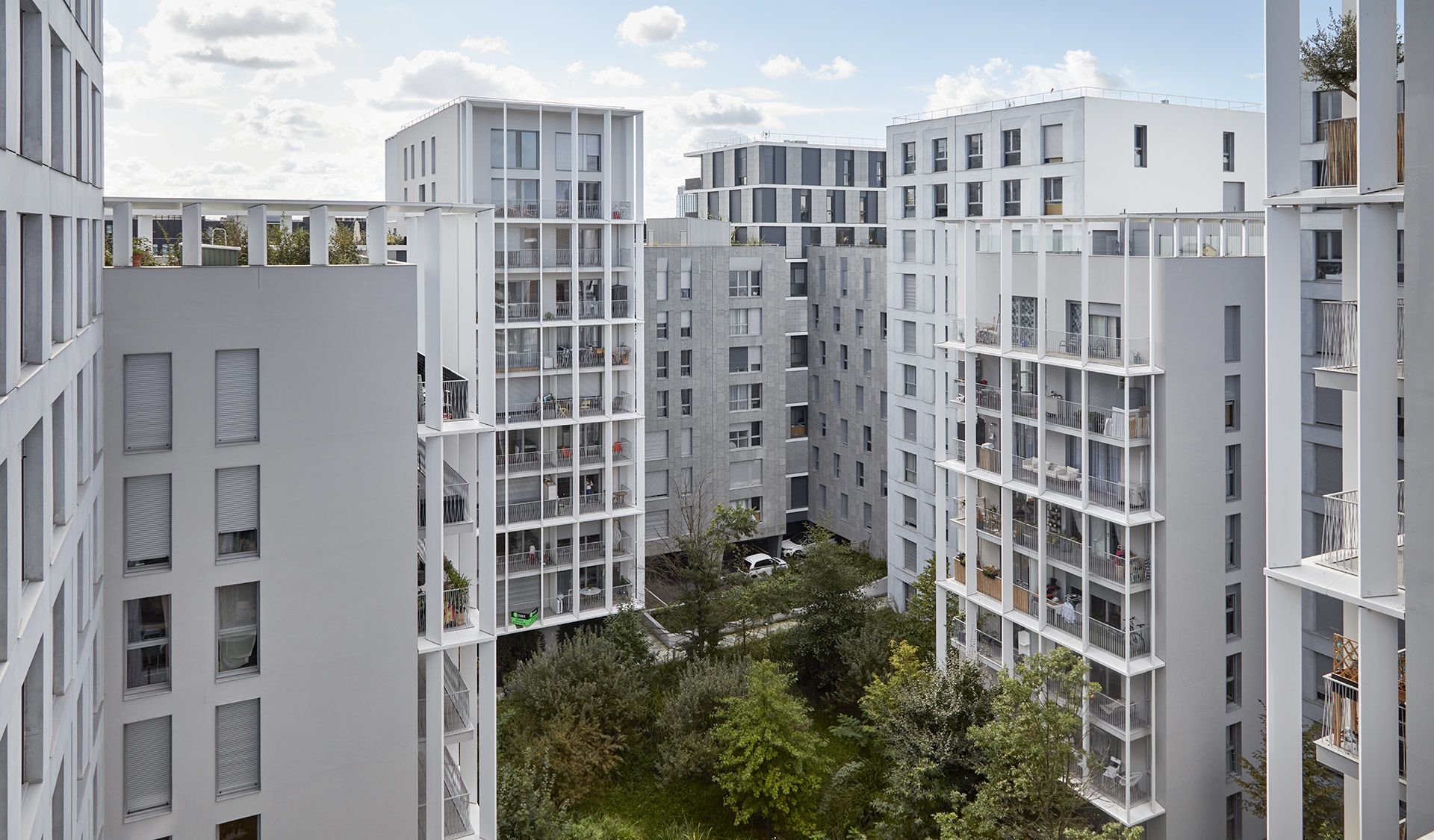 Architecture, Du Pont et Dupont - Logements à Clichy-la-Garenne - 04