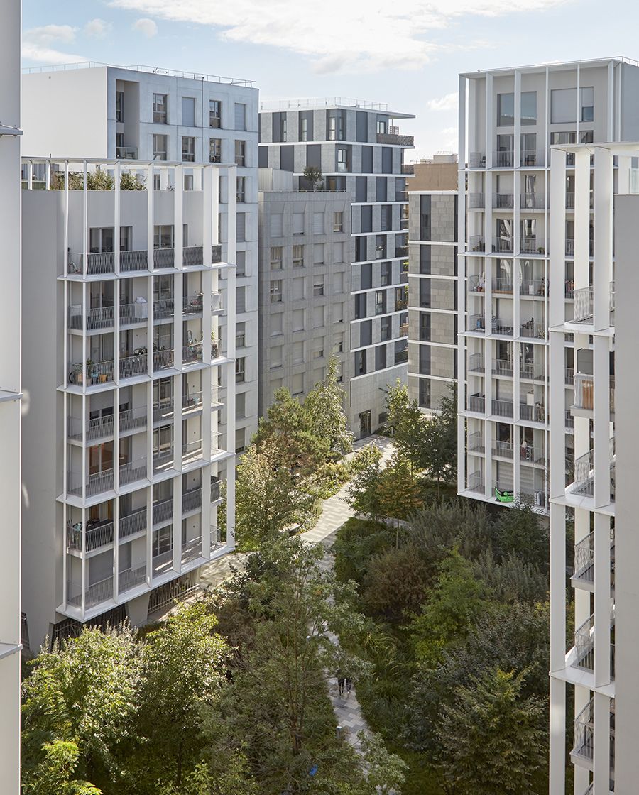 Architecture, Du Pont et Dupont - Logements à Clichy-la-Garenne - 05