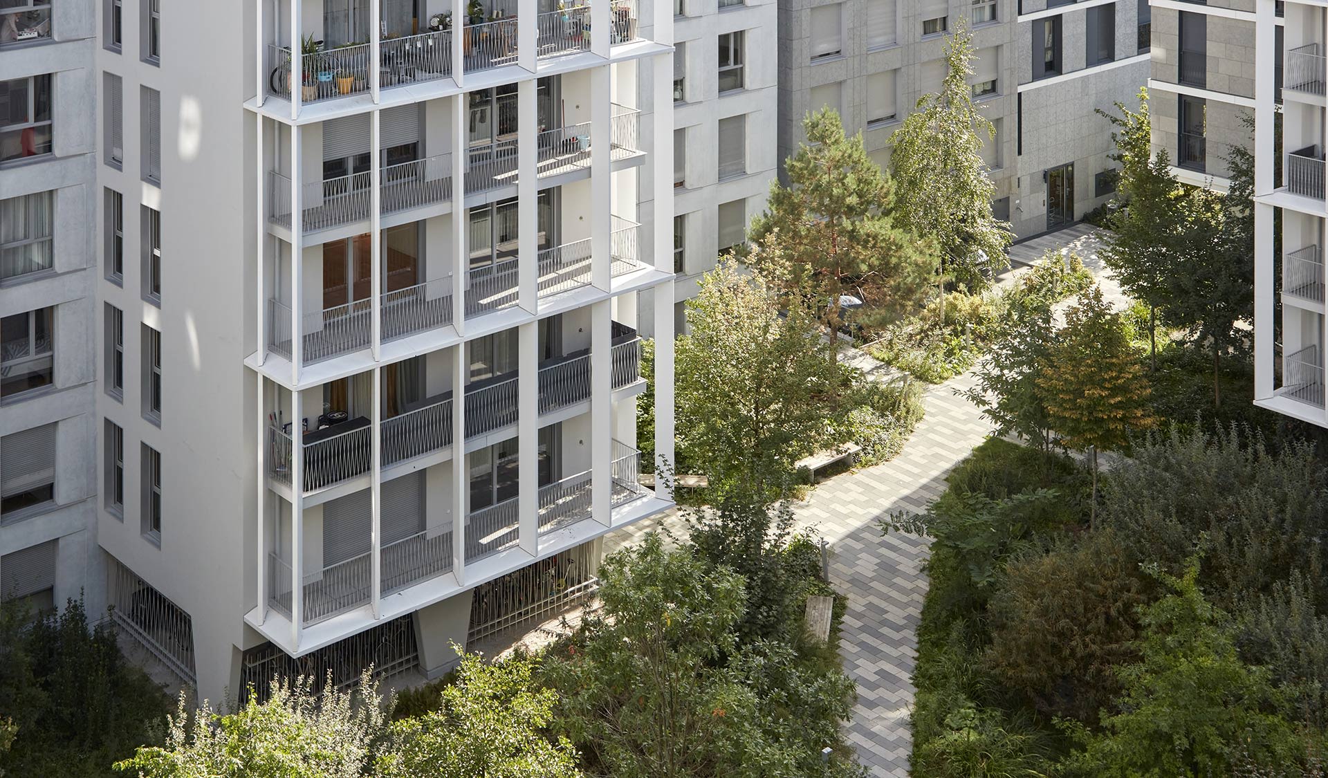 Architecture, Du Pont et Dupont - Logements à Clichy-la-Garenne - 06