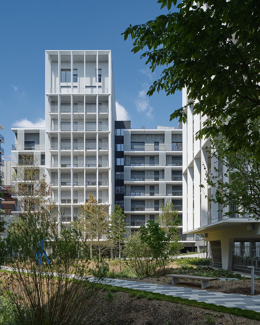 Architecture, Du Pont et Dupont - Logements à Clichy-la-Garenne - 11