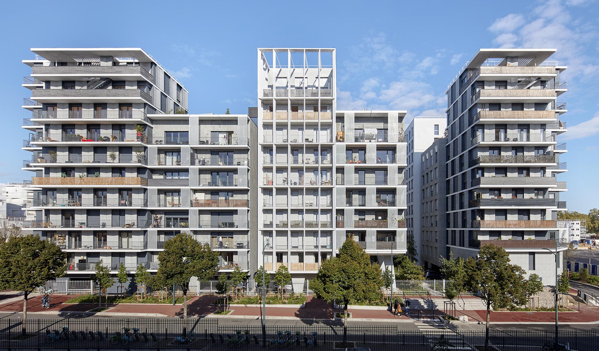 Architecture, Du Pont et Dupont - Logements à Clichy-la-Garenne - 16
