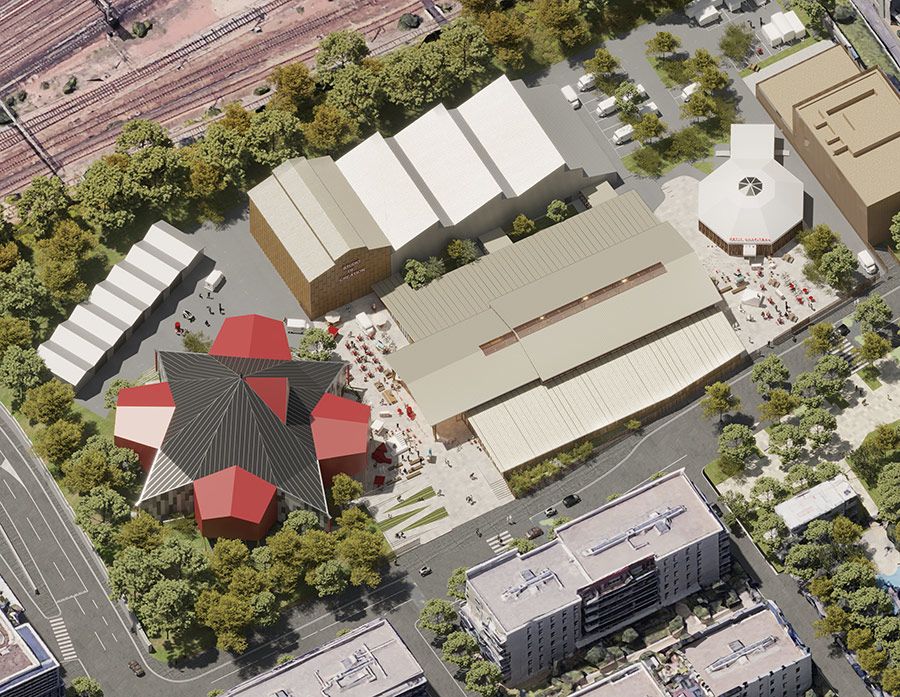 Architecture - Fabrique des arts du cirque - Académie Fratellini à Saint-Denis - 3