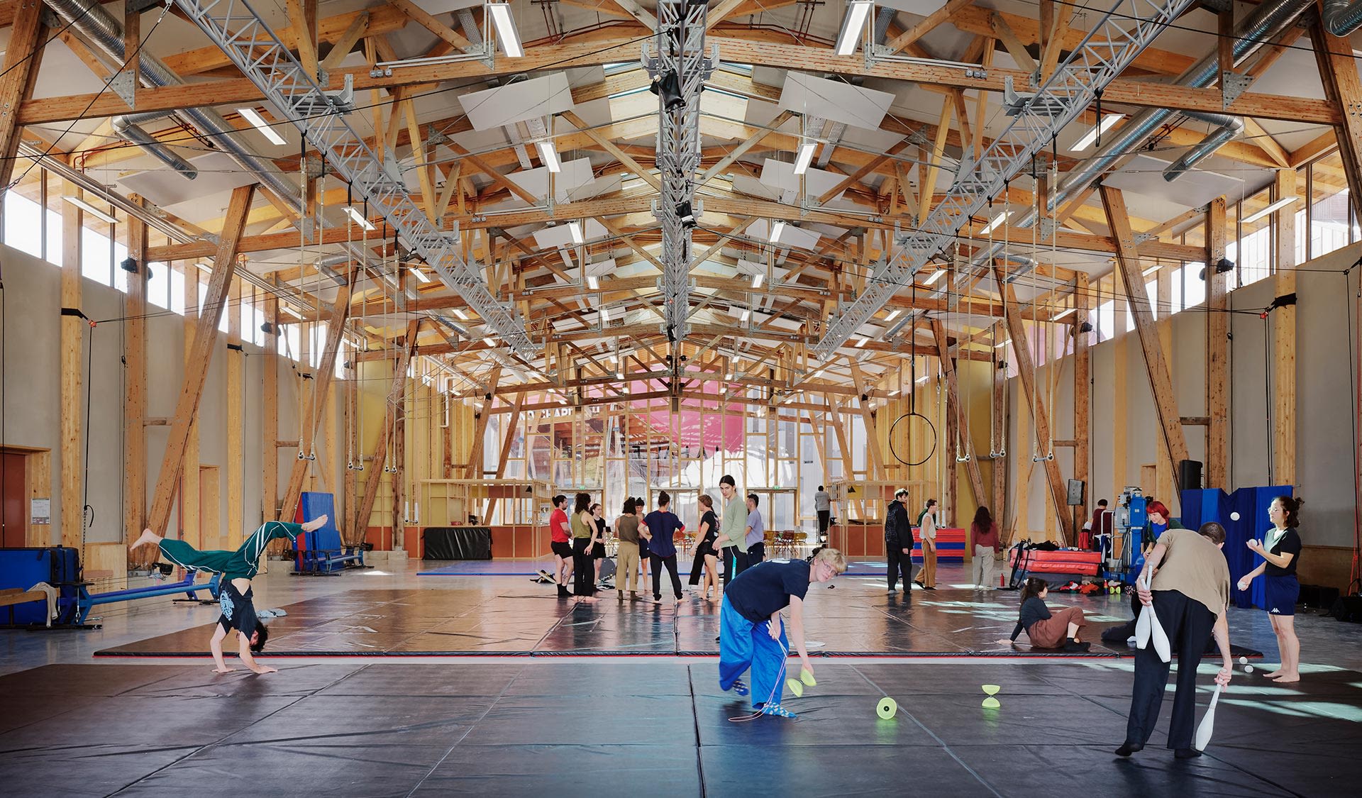 Architecture - Fabrique des arts du cirque - Académie Fratellini à Saint-Denis - 10
