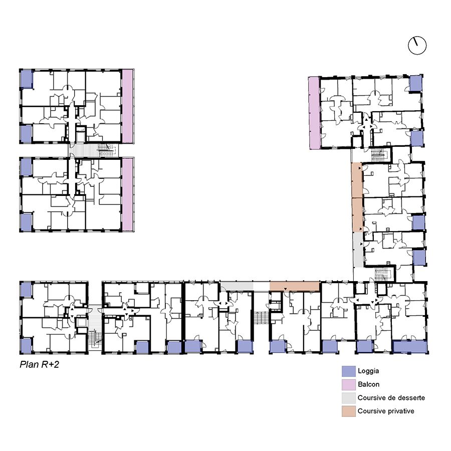 Architecture, Beaux voisins, Logements en bois et pierre massive à Lyon - 10bis