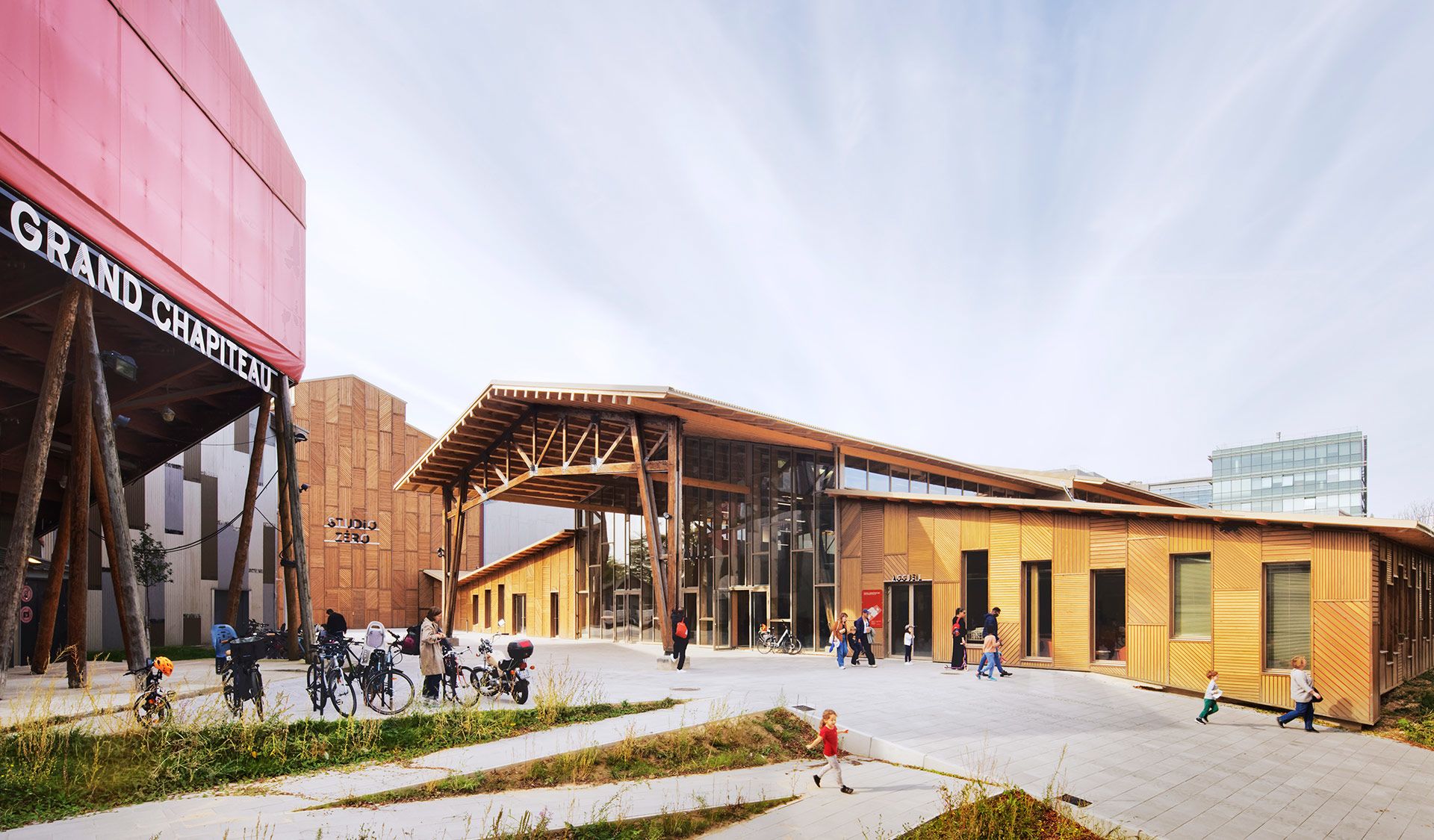 Architecture - Fabrique des arts du cirque - Académie Fratellini à Saint-Denis - 7bis