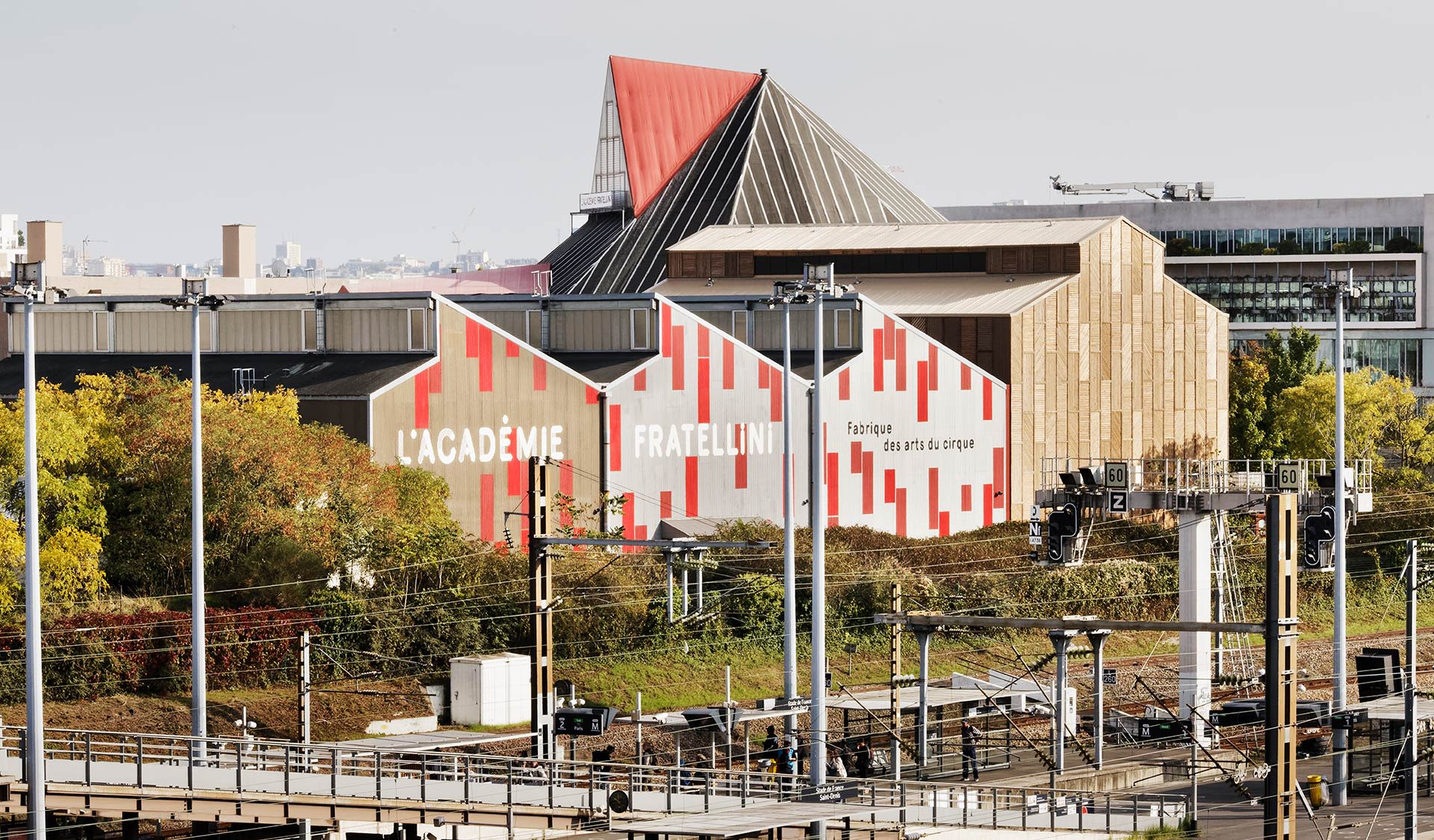 Architecture - Fabrique des arts du cirque - Académie Fratellini à Saint-Denis - 3bis