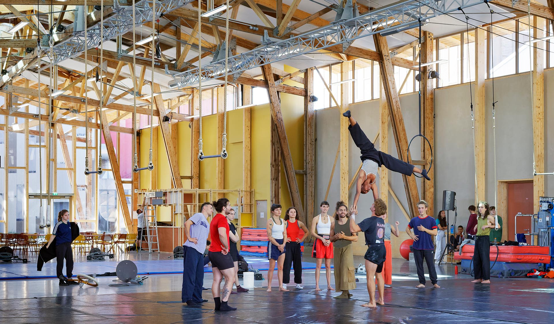 Architecture - Fabrique des arts du cirque - Académie Fratellini à Saint-Denis - 10bis