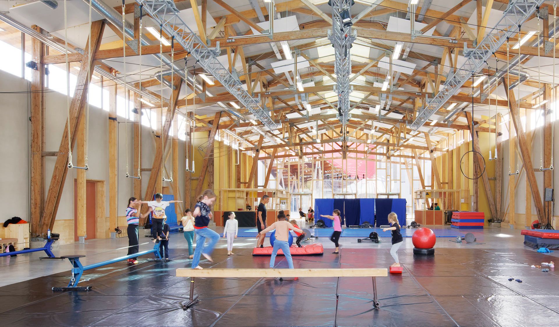 Architecture - Fabrique des arts du cirque - Académie Fratellini à Saint-Denis - 10ter