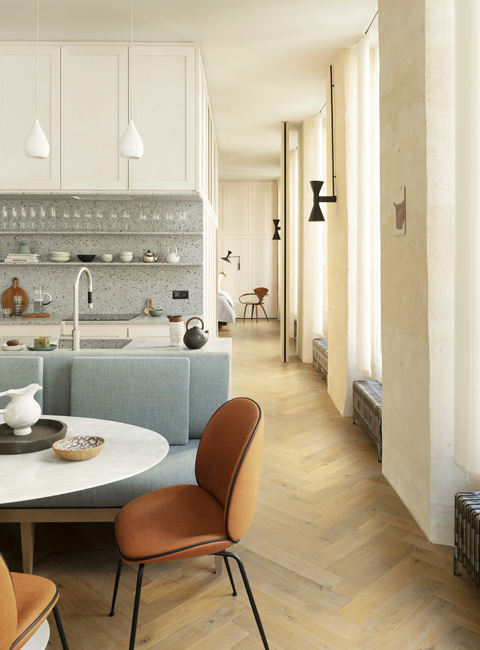 Architecture intérieure, Monsieur Etienne, appartement à Paris 