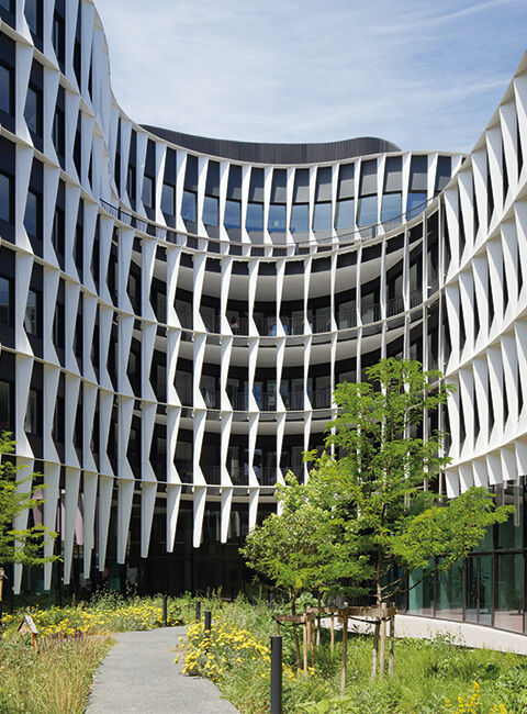 Architecture tertiaire - Les mailles, bureaux à Villeurbanne - 1