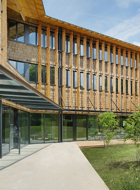 Architecture tertiaire, Woody, bureaux et aménagements biosourcés pour Santé publique France