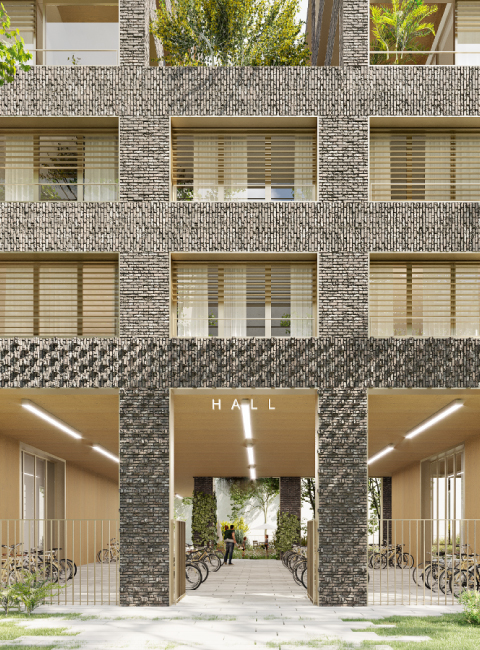 Atelier du Pont - Architecte - 65 logements et commerces à Strasbourg
