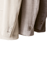 Détails des manches de veste