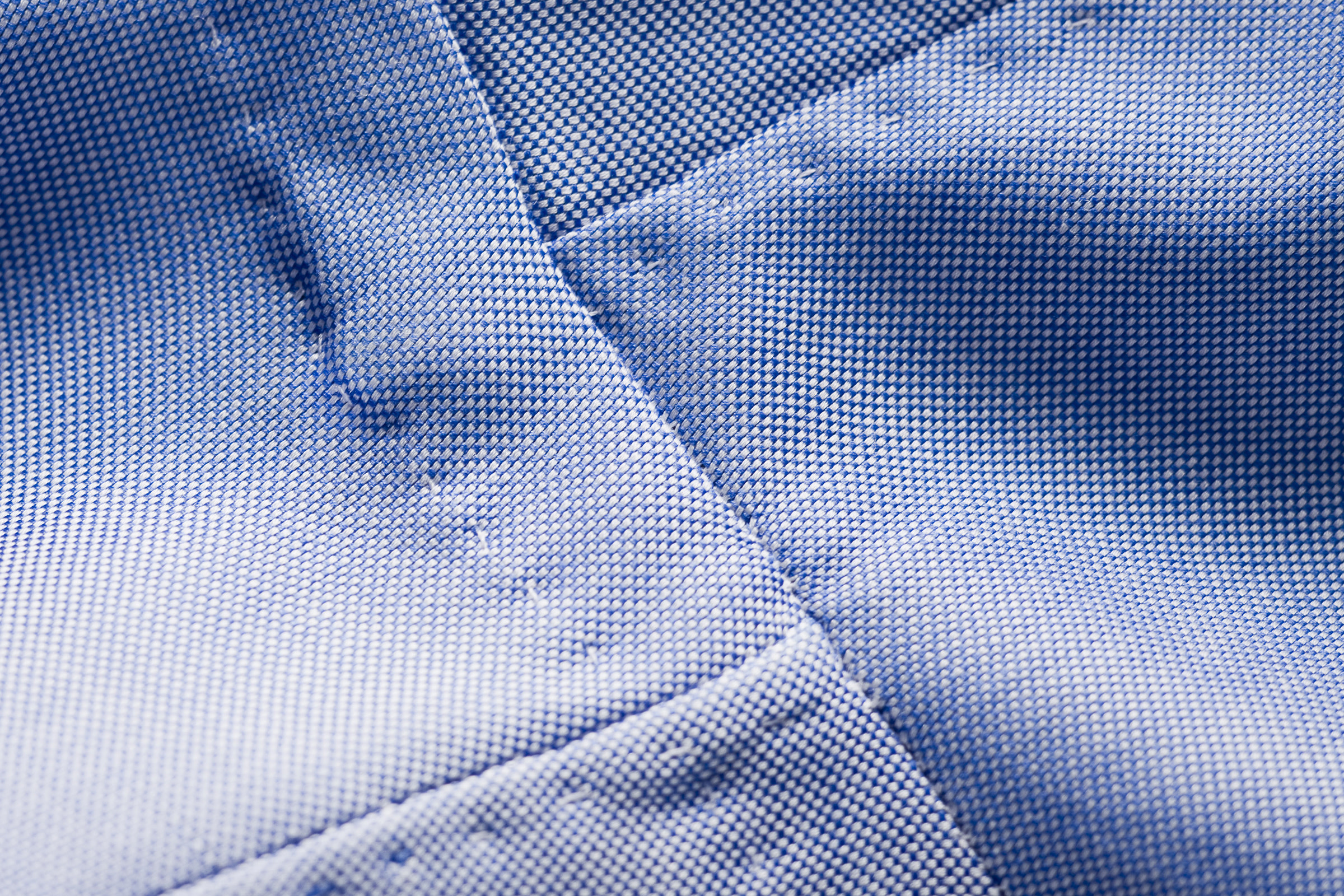 Coutures décalées fait main manches chemise