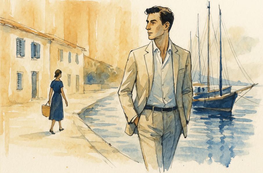 Alain Delon's wardrobe: French style in the sixties