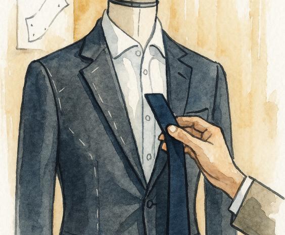 Des proportions constantes, Le costume Don Draper : l'uniforme gris de Madison Avenue