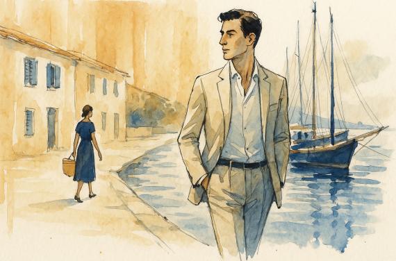 Le vestiaire d'Alain Delon : le style français des années 60