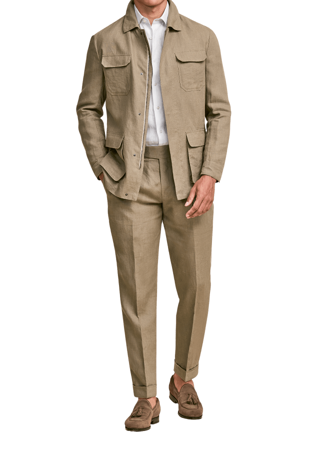 Trouser details and finishes