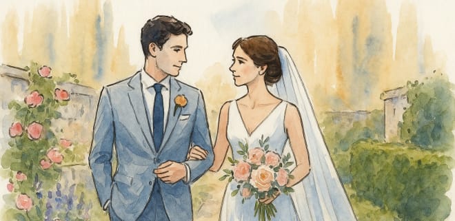 Mariage Romantique Pastel