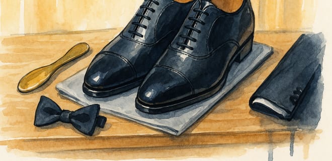 Chaussures Richelieu Oxford noires