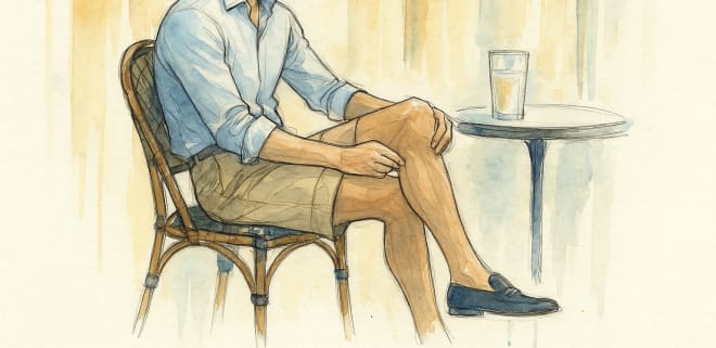 Elegant bermuda shorts