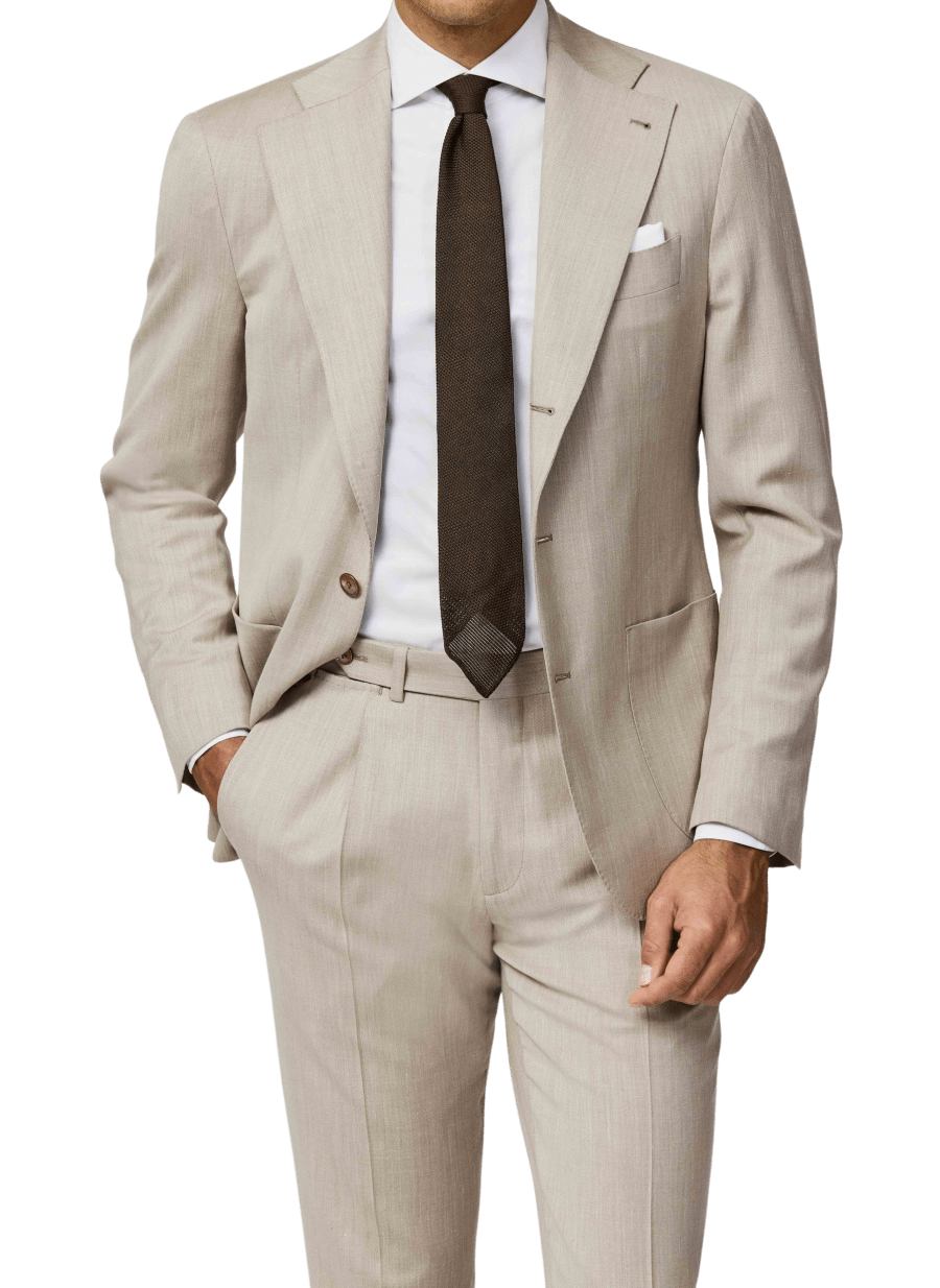 Nuances beige et crème pour mariage estival