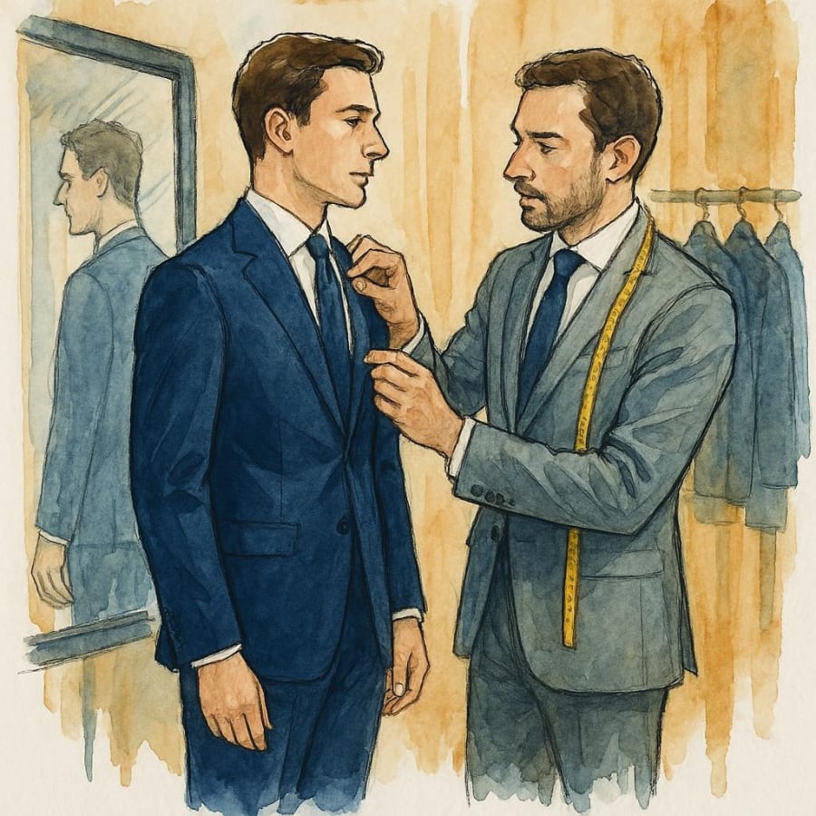 Appointment 2: Fitting & Collection (or Alterations)