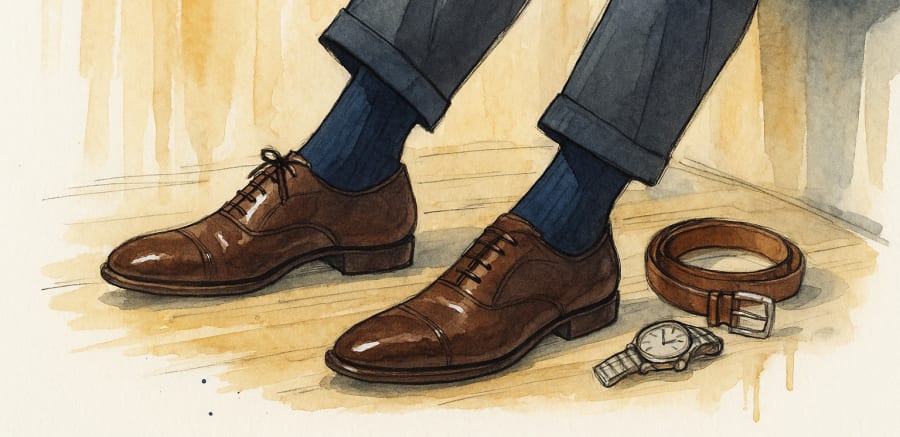 Chaussures et accessoires costume