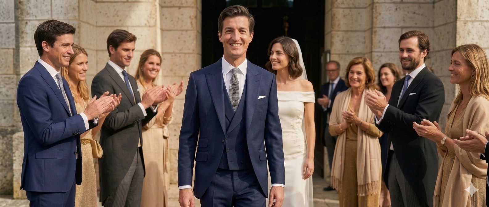 Costume de mariage sur-mesure