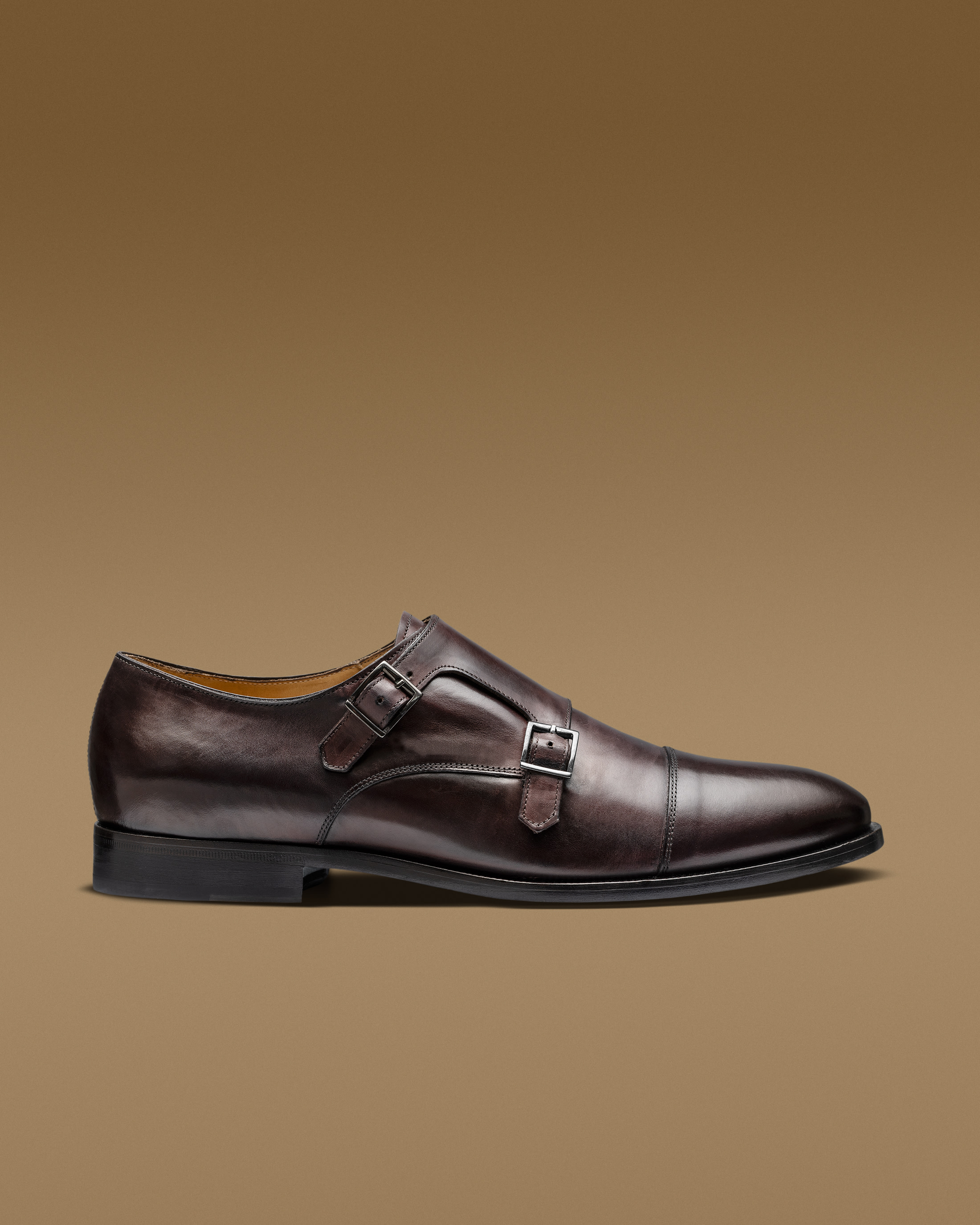 Bordeaux-Hand-Painted-Nubuck-Double-Monk-NBK01-custom-formal-shoes, view 0 - Atelier Munro