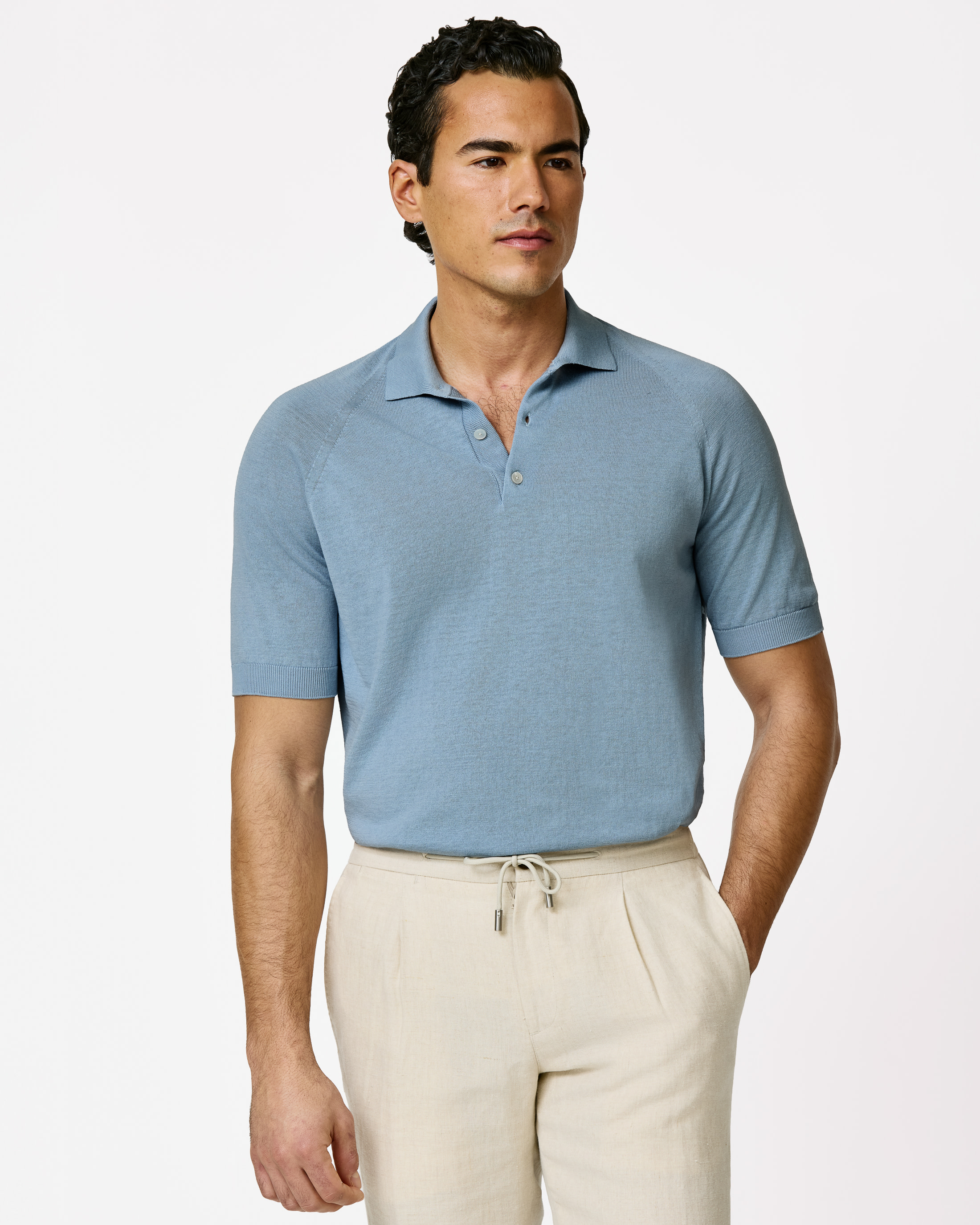Style-MKC1254-light-blue-cotton-silk-custom-knitwear, view 0 - Atelier Munro