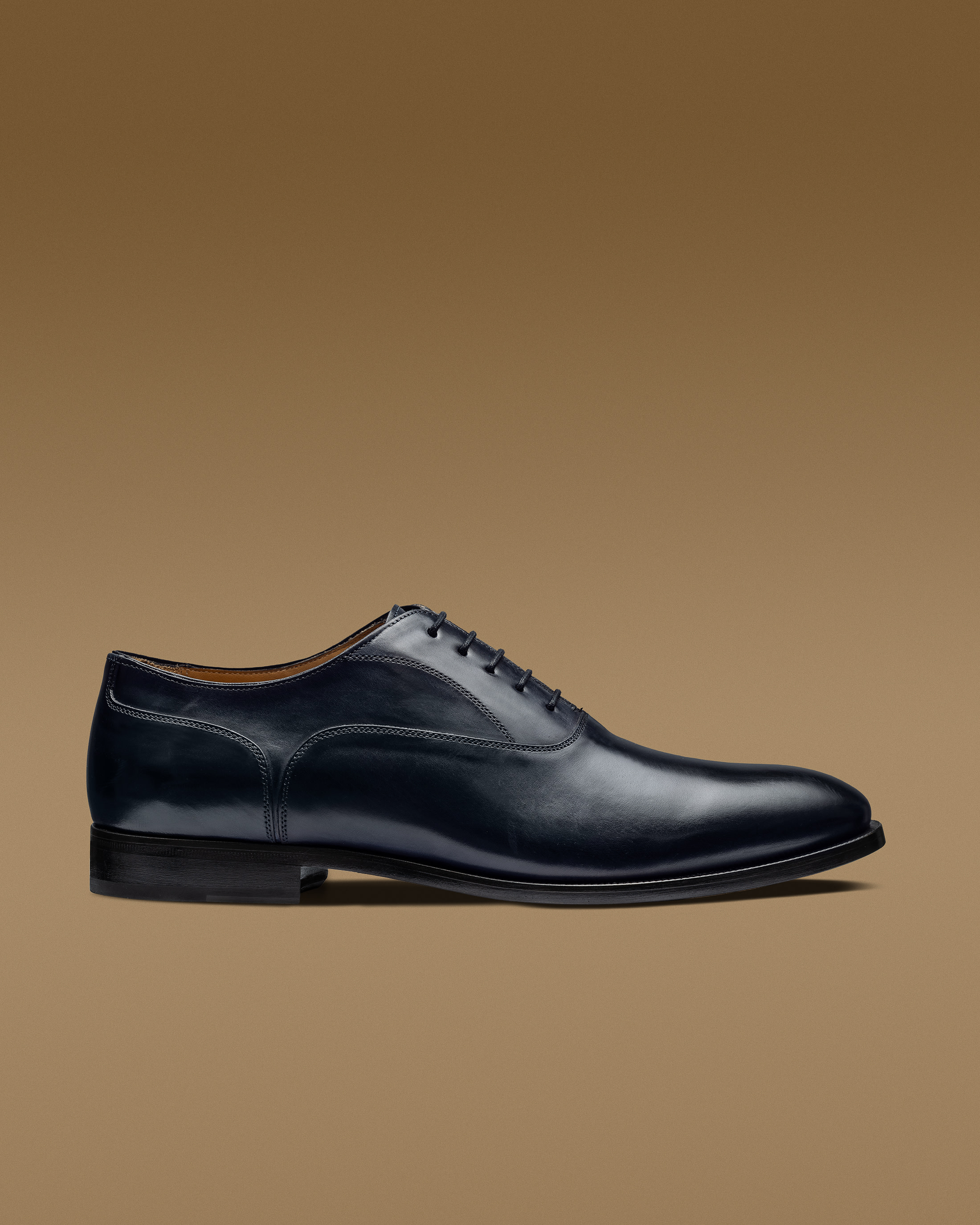 Midnight-Blue-Hand-Painted-Nubuck-Plain-Toe-Oxford-NBK05-custom-formal-shoes, view 0 - Atelier Munro