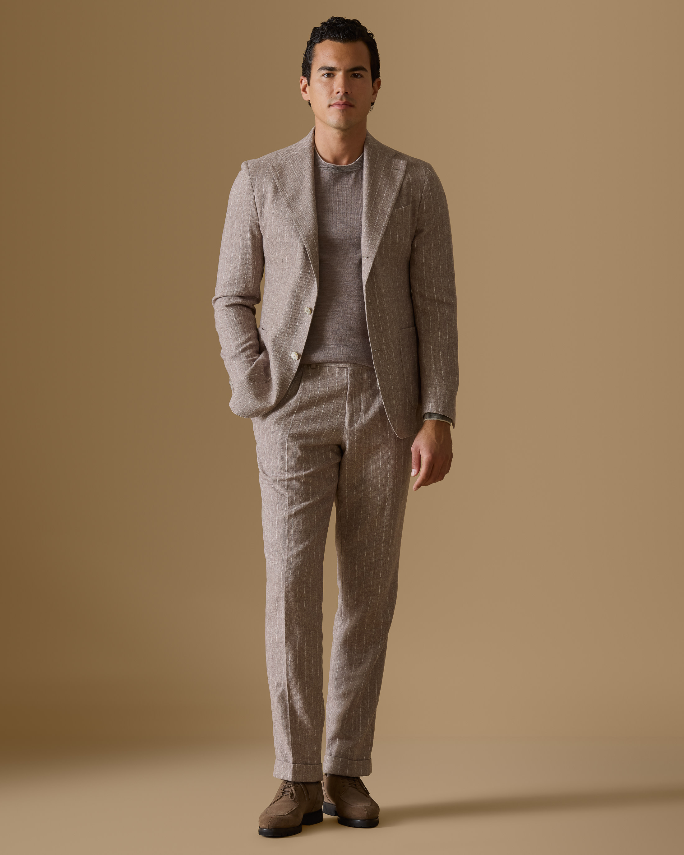 Pale-Pink-Alpaca-Wool-Blend-Pinstripe-Suit-MS0998-custom-suits, view 0 - Atelier Munro