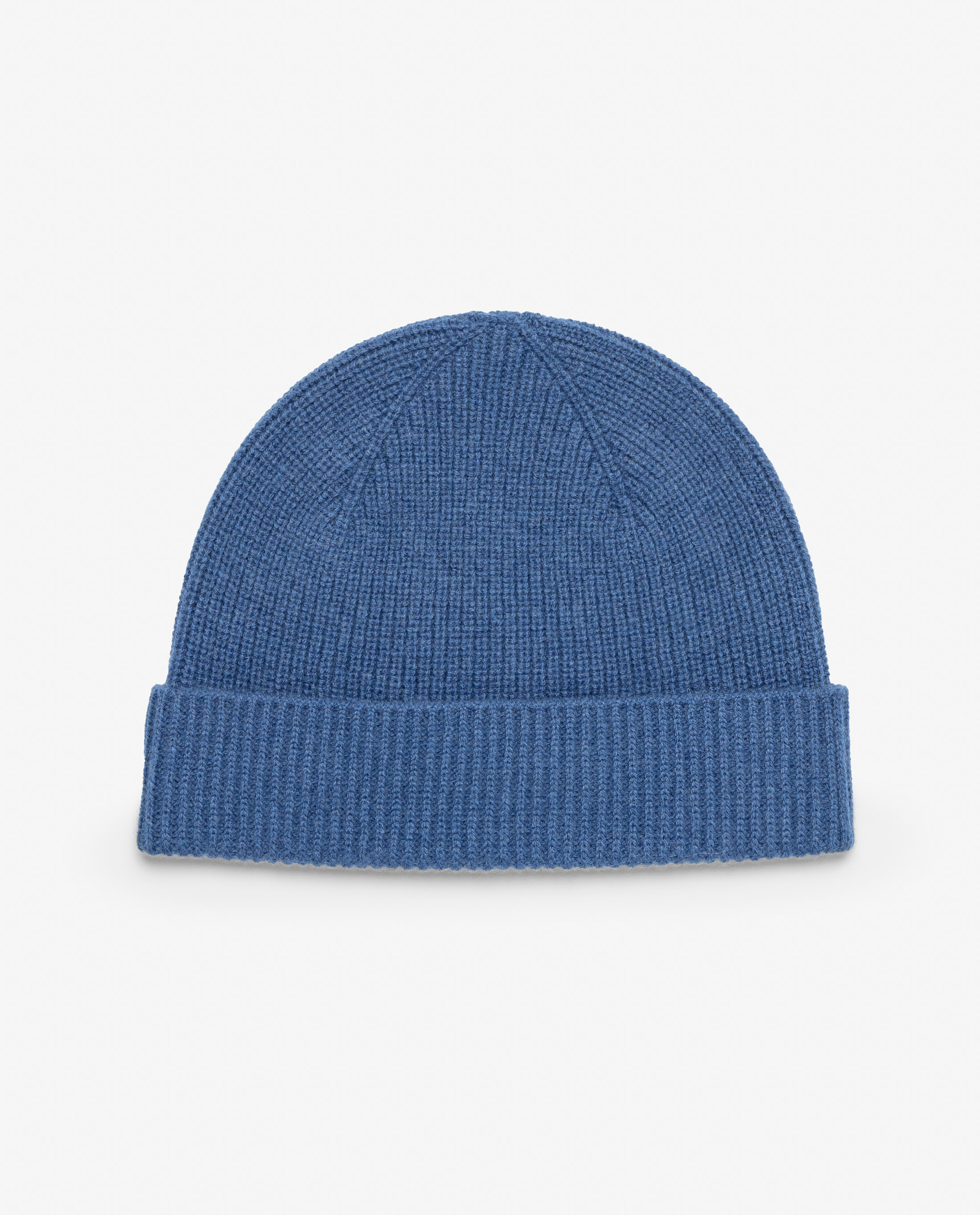 Cornflower-blue-wool-cashmere-beanie-MKC1093-custom-beanies, view 0 - Atelier Munro