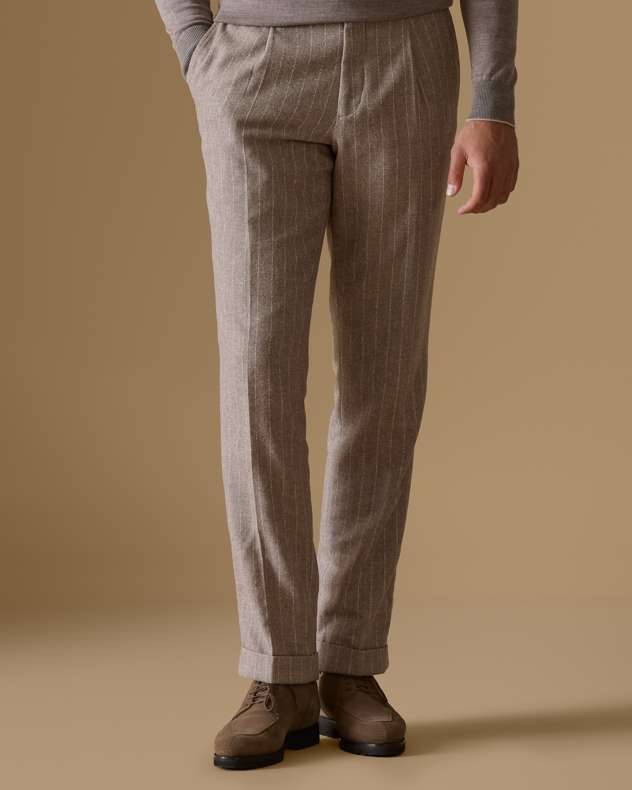 Pale-Pink-Alpaca-Wool-Blend-Pinstripe-Suit-MS0998-custom-suits, view 3 - Atelier Munro