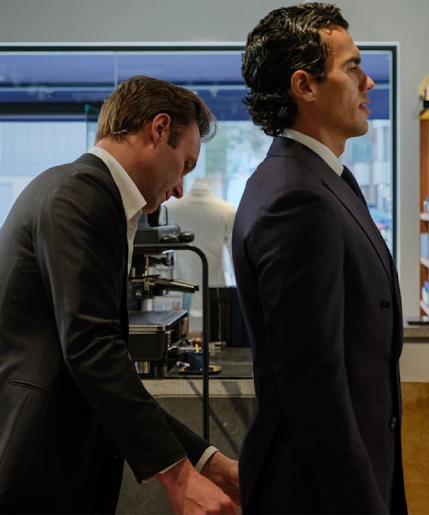 Suits by Atelier Munro Antwerp
