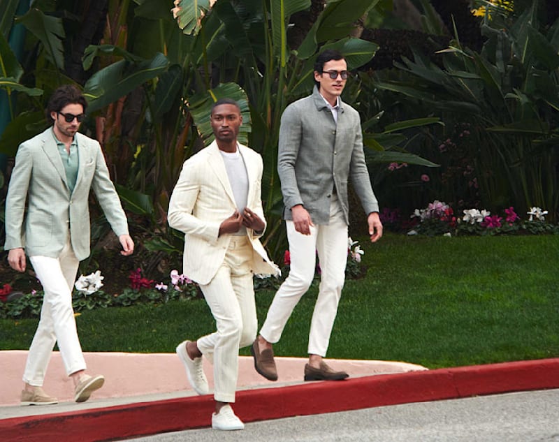 A smart-casual summer