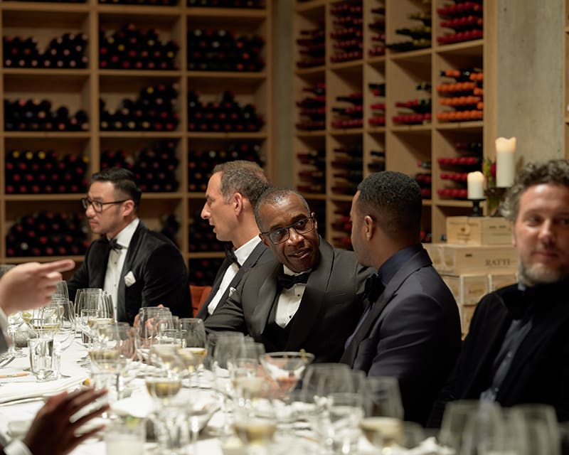 A who’s who of our festive long table