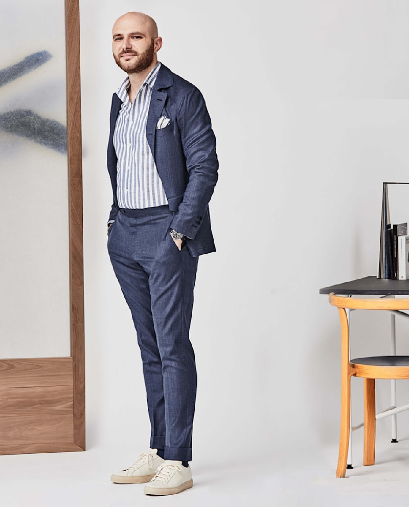 Juni’s summer travel suit