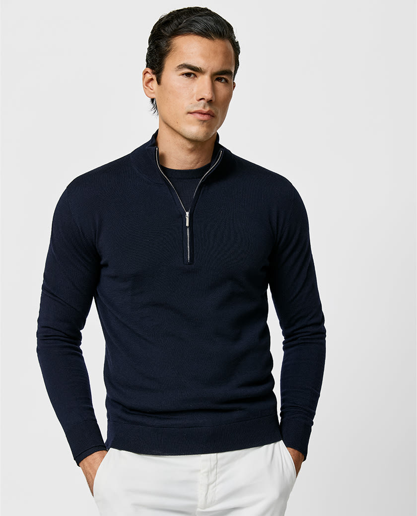 Half Zip Extra Fine Merino