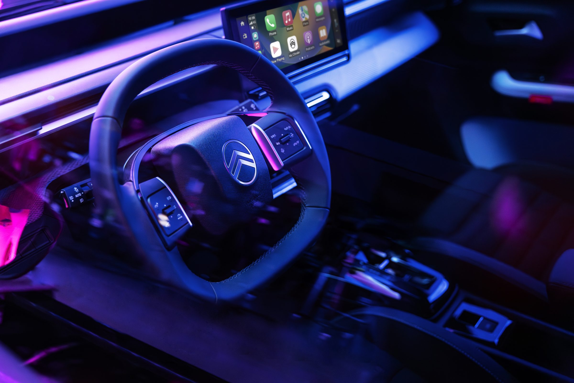 Gamme Citroën 2024 — véhicule en action