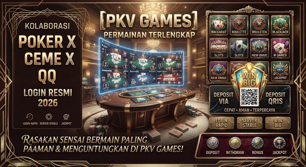 Banner Aplikasi Link QQ Domino dengan akses permainan digital