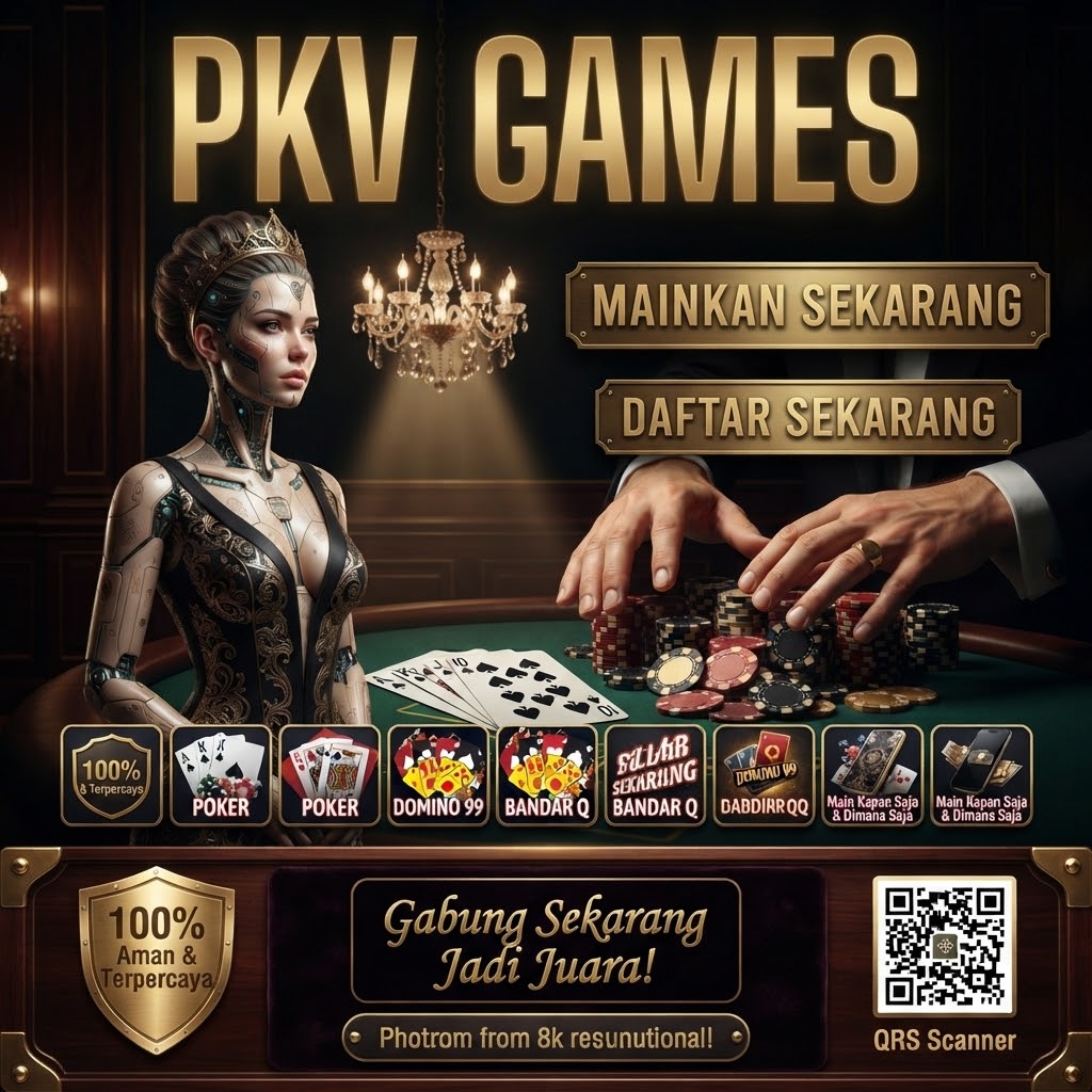 Tampilan utama aplikasi Situs Poker dengan akses permainan digital