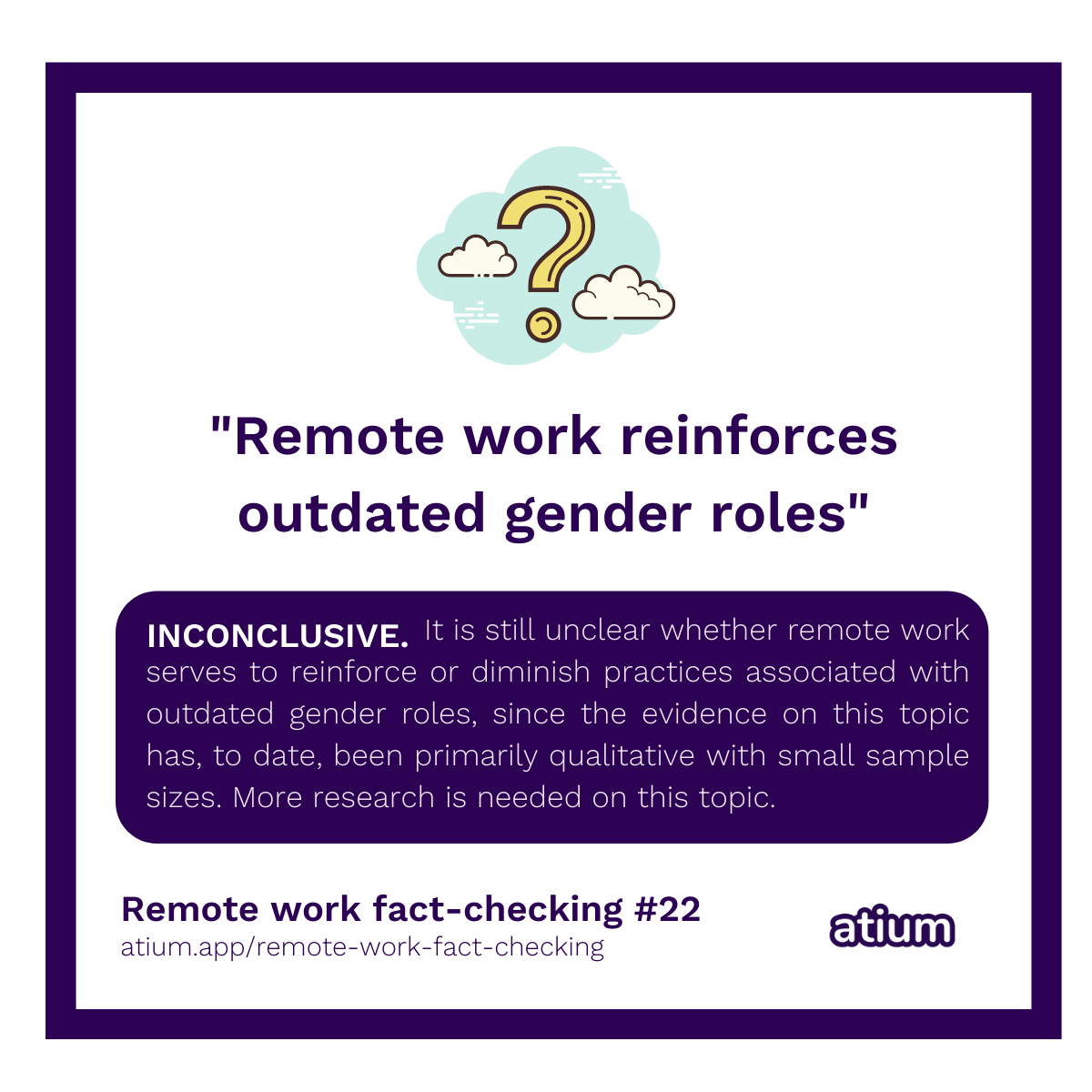 Remote work reinforces outdated gender roles