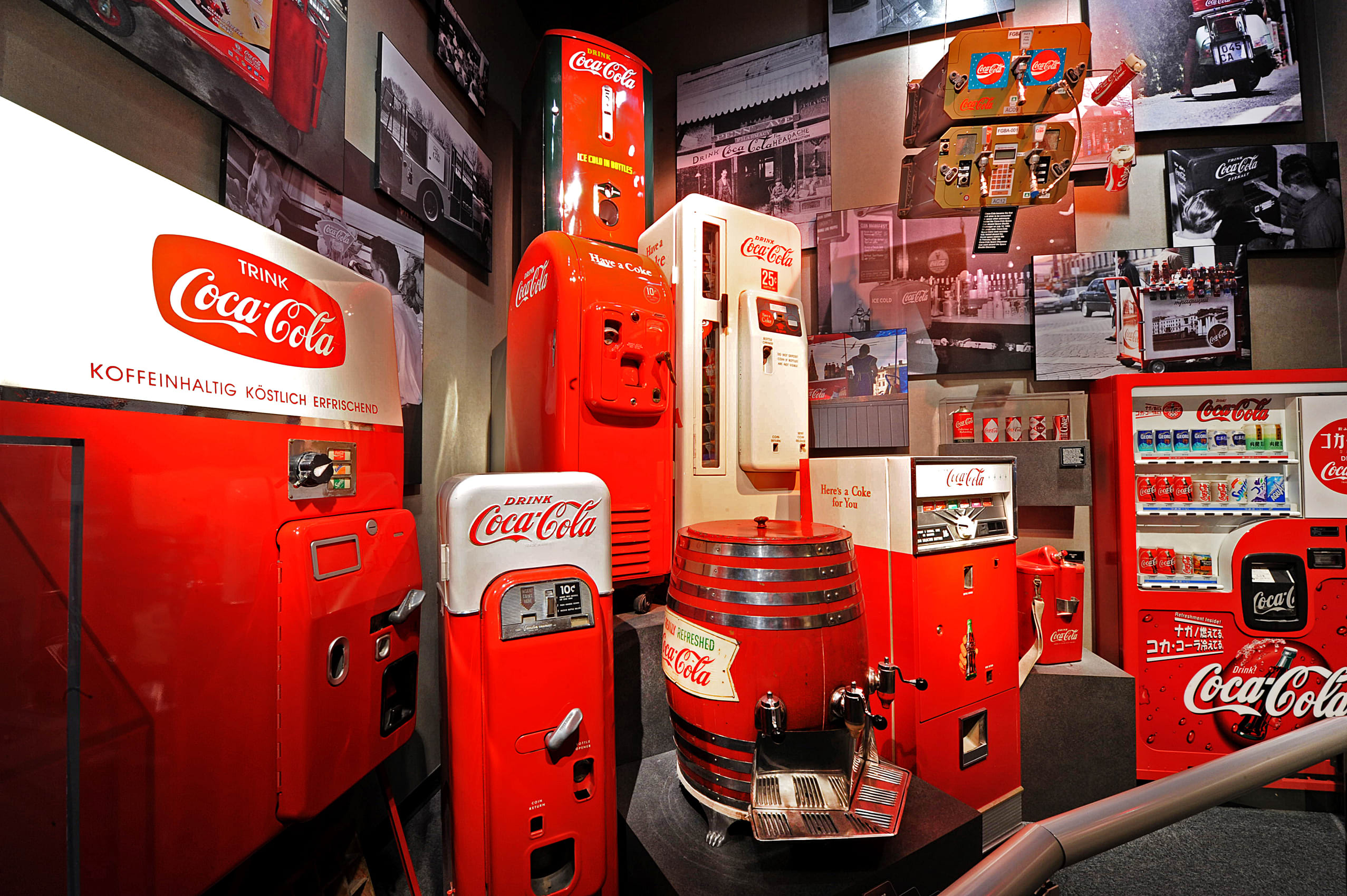 World of Coca-Cola Coke Machines