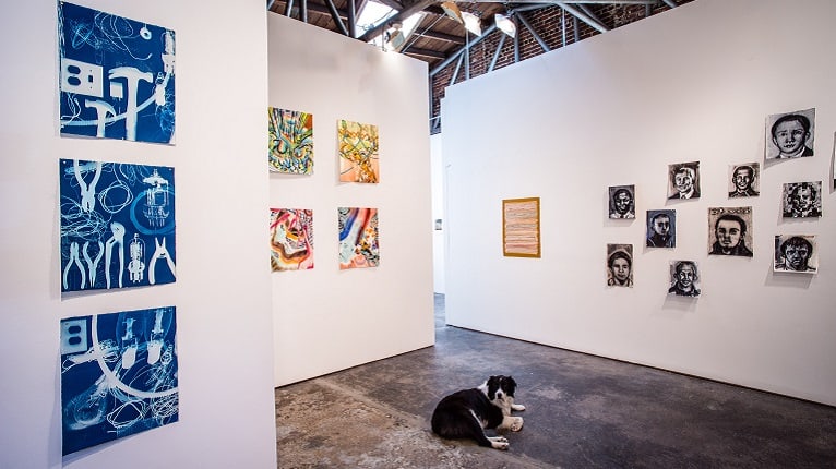 gallery hopping in Castleberry Hill