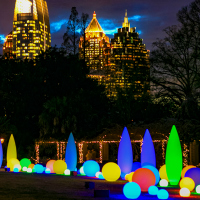 Garden Lights Holiday Nights Event In Atlanta Ga