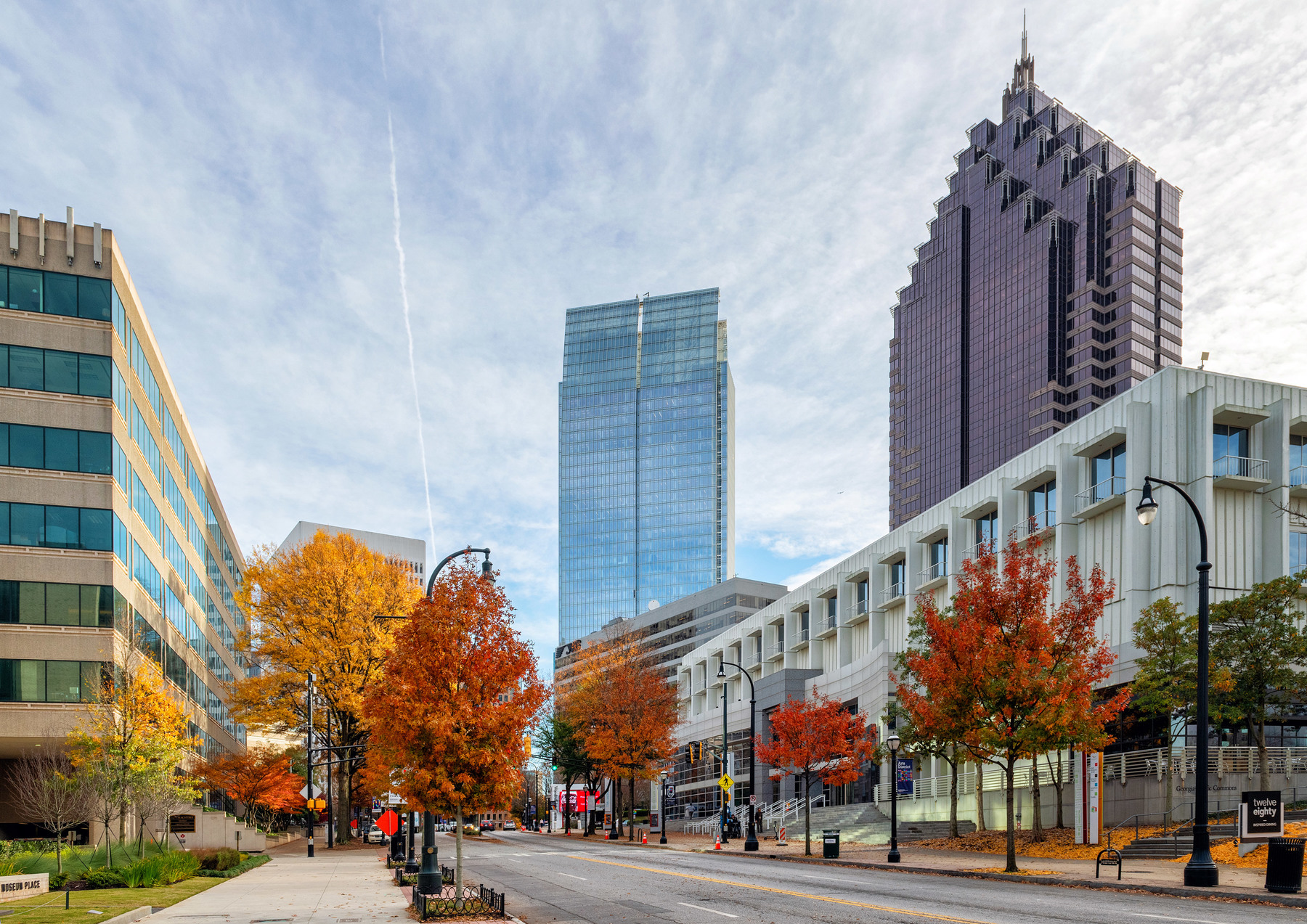 Atlanta Midtown in the Fall