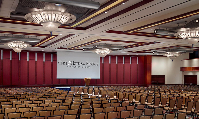 A large auditorium
Description automatically generated